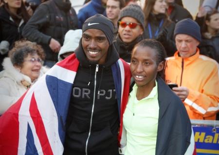 O britânico Mo Farah foi o grande vencedor da edição 2011 da Meia Maratona de Nova York, disputada no domingo, dia 20 de Março / Foto: Divulgação